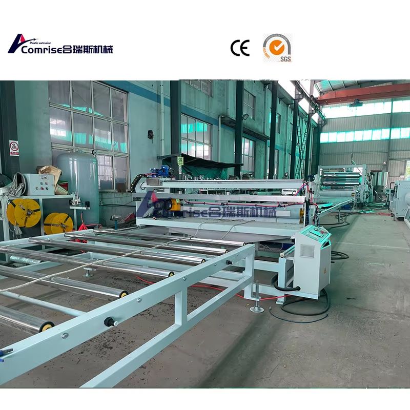 Gruba plastikowa linia produkcyjna